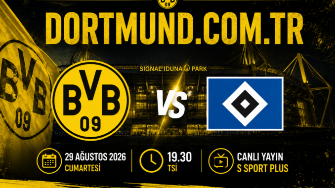 dortmund hamburg maçı